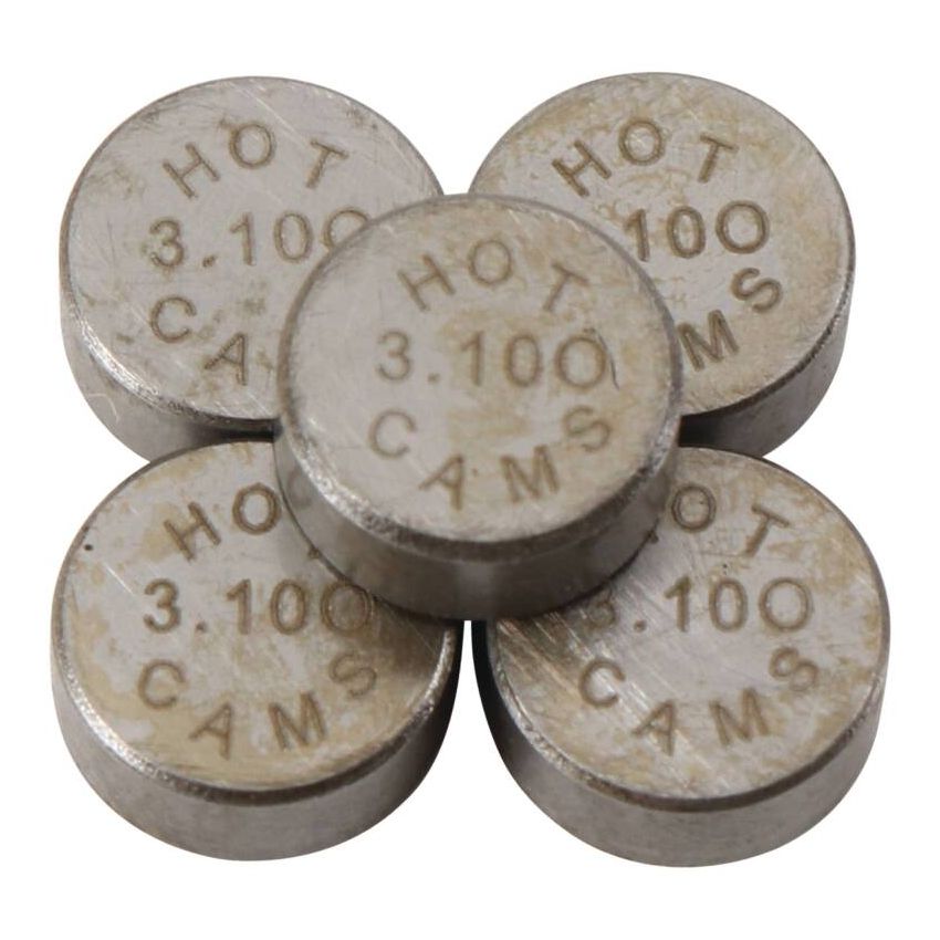 Hot Cams 5PK748310 07-16 CRF 150 R/2016 CRF 150 RB Big Wheel 3.100mm Shim Kit - 5 Pack