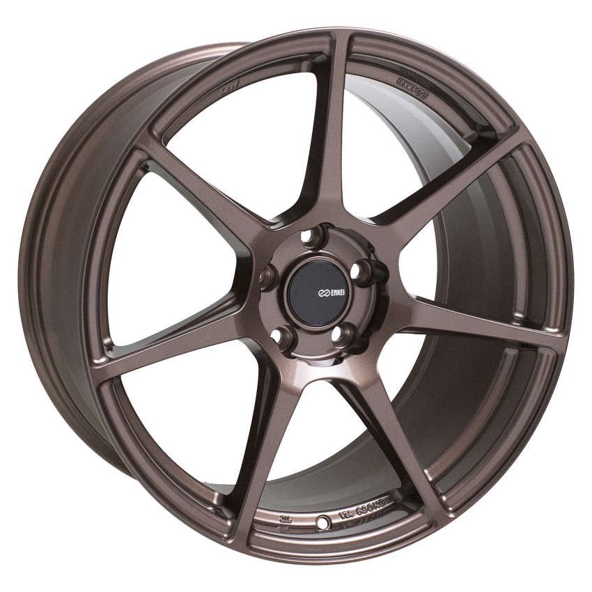 Enkei 516-880-4445ZP TFR 18x8 5x112 45mm Offset 72.6mm Bore Copper Wheel