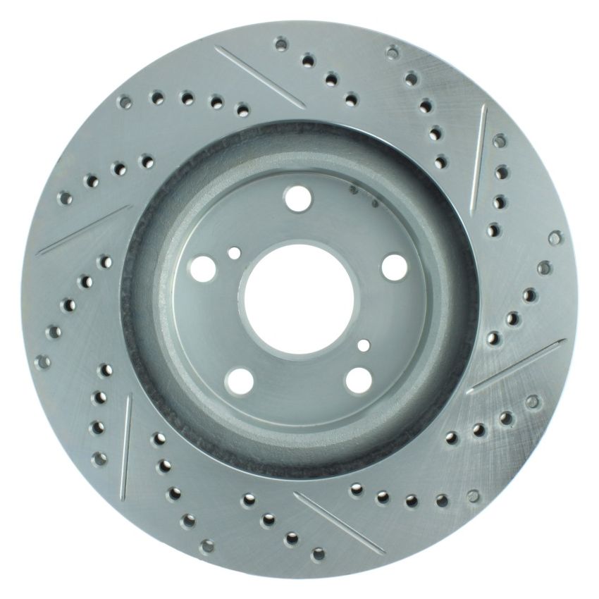 StopTech Select Sport 11-16 Toyota Avalon/ 11-17 Camry SportStop Slotted & Drilled Righ Front Rotor