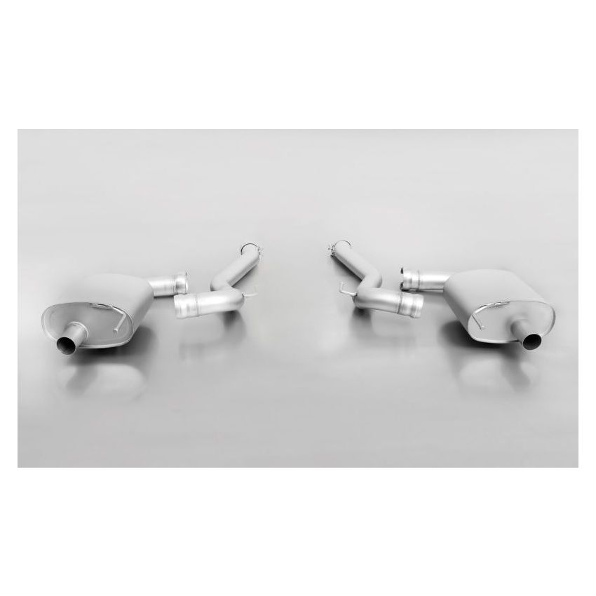 Remus 206815 0500LR 2015 Ford Mustang Coupe/Cabrio 2.3L Ecoboost Race Axle Back Exhaust (Tail Pipes Req)