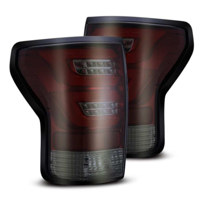 AlphaRex 07-13 Toyota Tundra PRO-Series LED Tail Lights Red Smoke