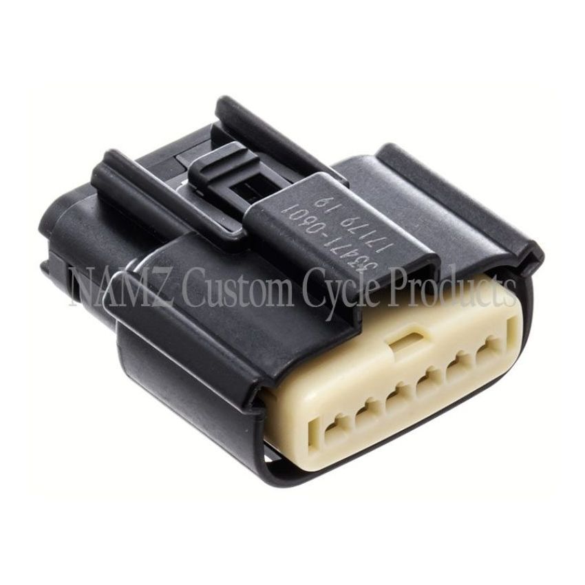 NAMZ NM-33471-0601 08-23 Molex MX-150 6-Position Female Connector Throttle Control Actuator - Blk (HD 72483-08BK)