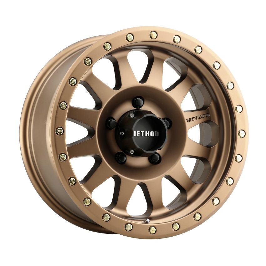 Method MR304 Double Standard 15x8 -24mm Offset 5x4.5 83mm CB Method Bronze Wheel