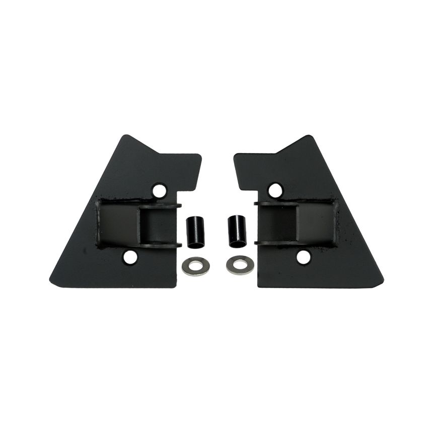 Rugged Ridge 97-02 Jeep Wrangler TJ Black Mirror Relocation Brackets