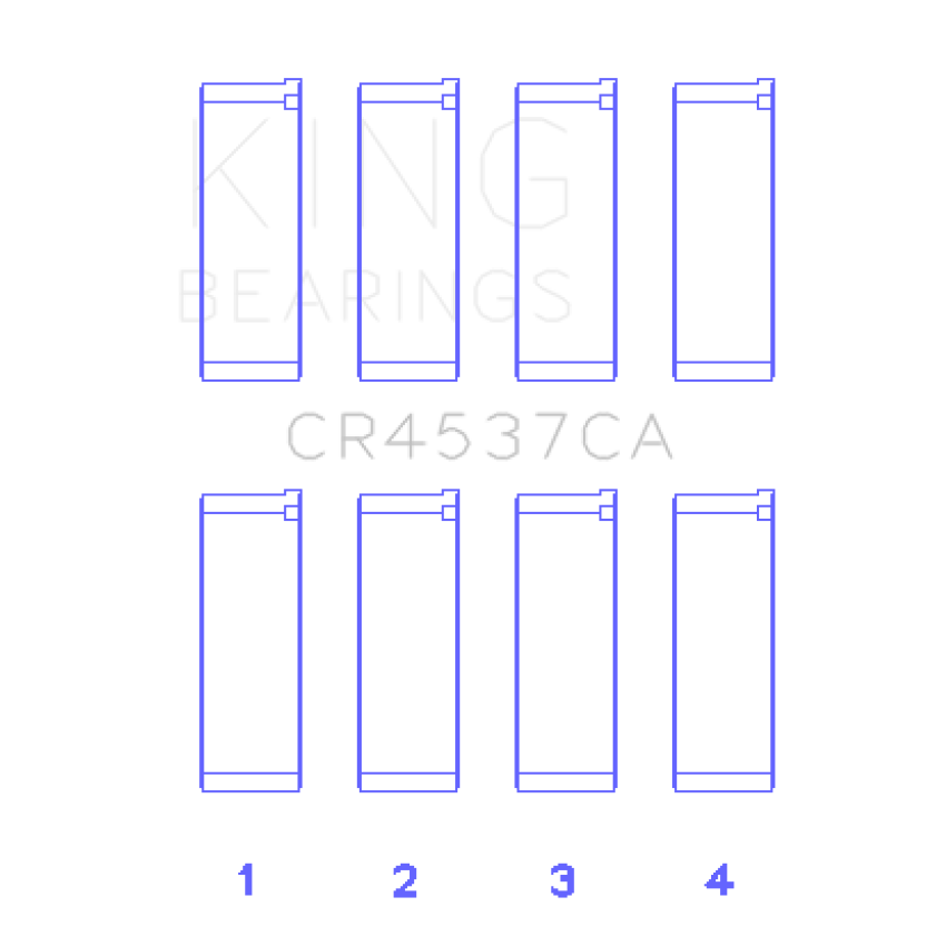 King Mini Cooper S/Cooper S Conv/Works W10B16A (Size STD) Rod Bearing Set