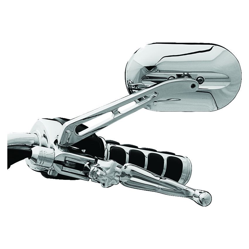 Kuryakyn 1409 Magnum Plus Mirror Large Convex Glass Chrome