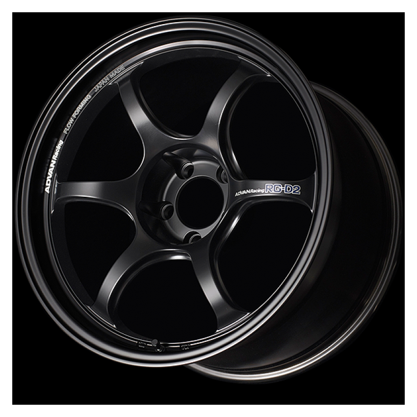 Advan YAT7H-10KSB RG-D2 17x8.5 -10MM 6-139.7 Semi Gloss Black Wheel