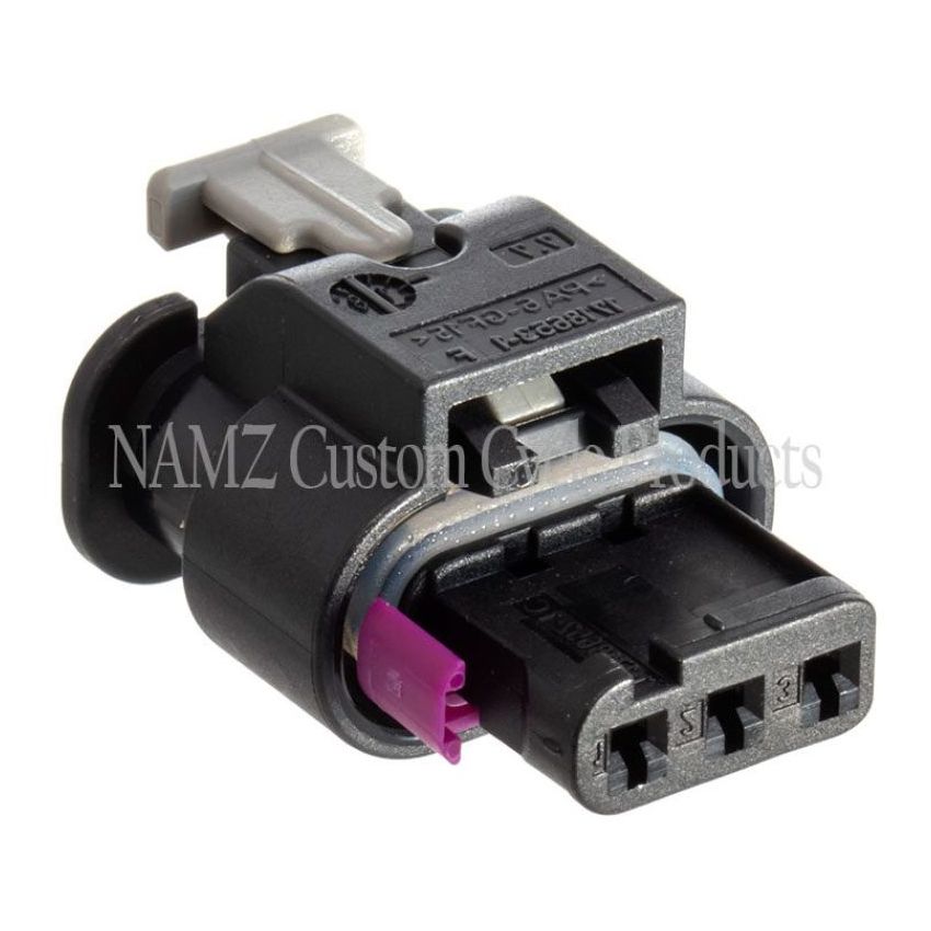 NAMZ NMCON-03P 2017+ Softail Rear Fender Harness Female Connector Kit for Center Taillight (OEM 69201406)