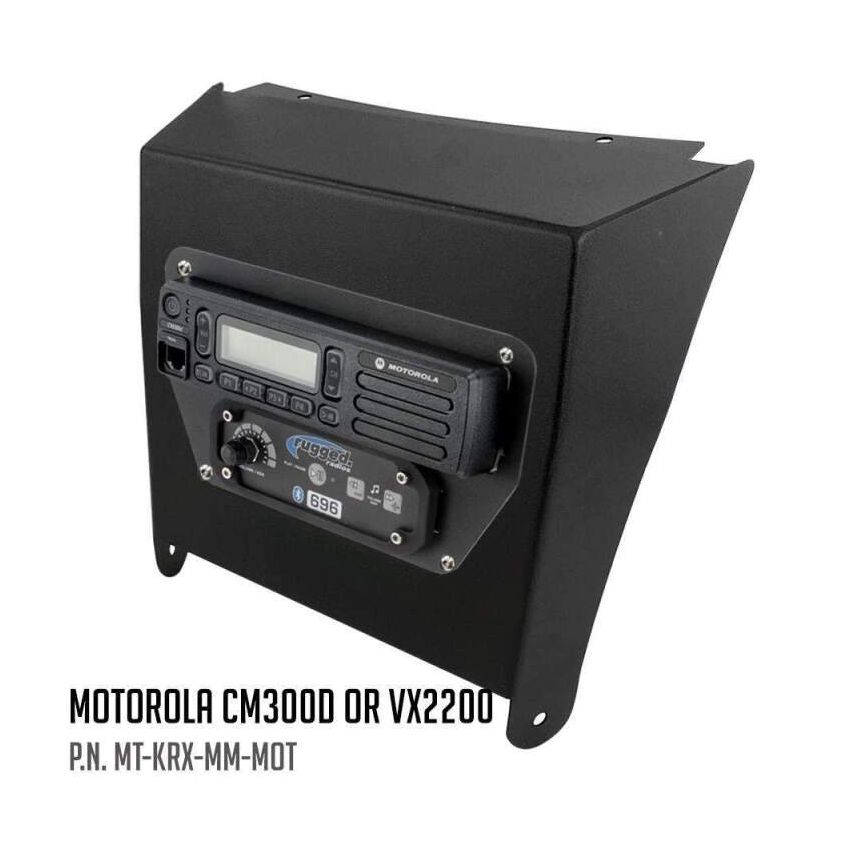 Rugged Radios MT-KRX-MM-KEN Kawasaki KRX Multi-Mount Kit - Kenwood TK7360