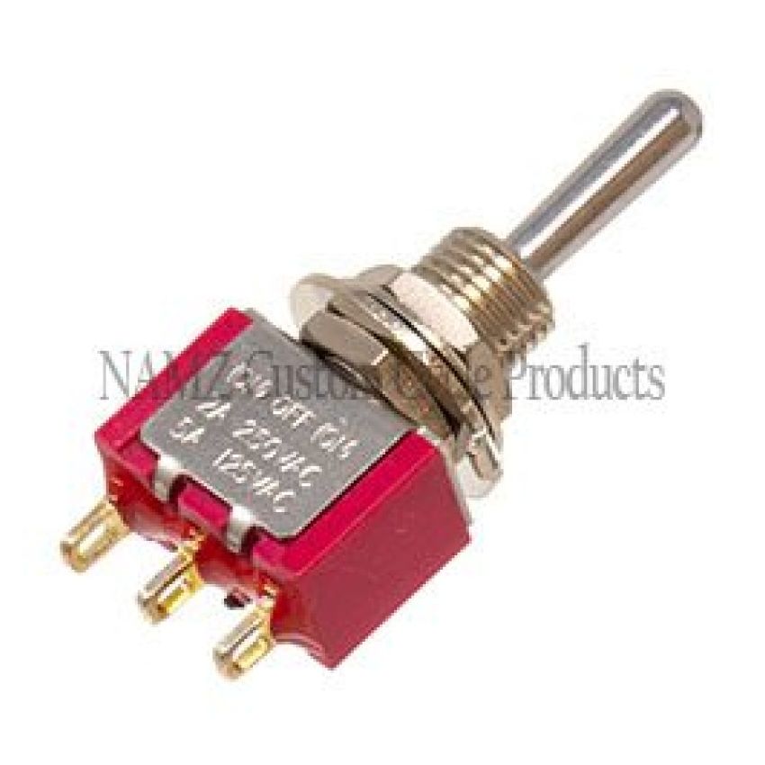 NAMZ NMTS-02 Mini Air Ride Toggle Switch 5-AMP 1/4in. Hole