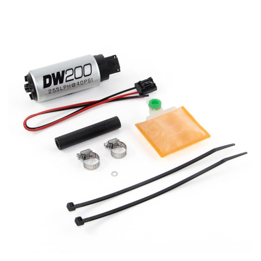DeatschWerks 9-201-0883 255 LPH In-Tank Fuel Pump w/ 90-94 Eclipse FWD Set Up Kit