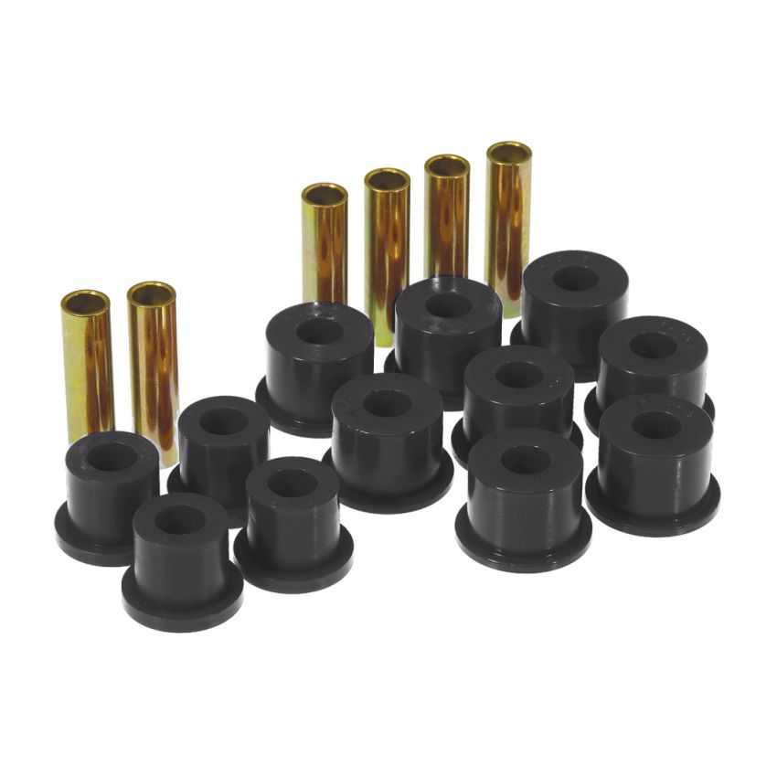 Prothane 88-98 GM 2/4wd Rear Spring & Shackle Bushings - Black