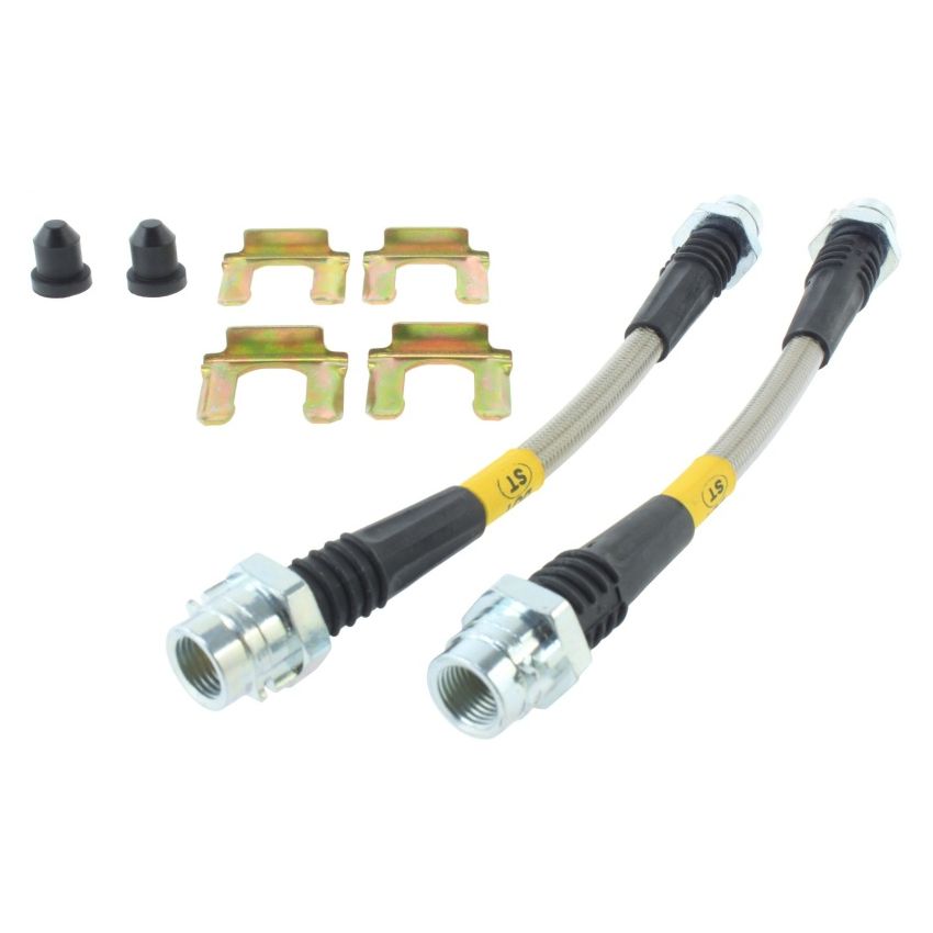 StopTech 98-06 Golf 1.8 Turbo/VR6/20th Ann Rear Stainless Steel Brake Line Kit (does not replace all