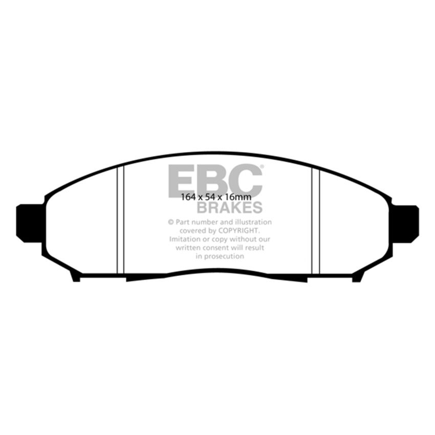 EBC 05+ Nissan Frontier 2.5 2WD Ultimax2 Front Brake Pads