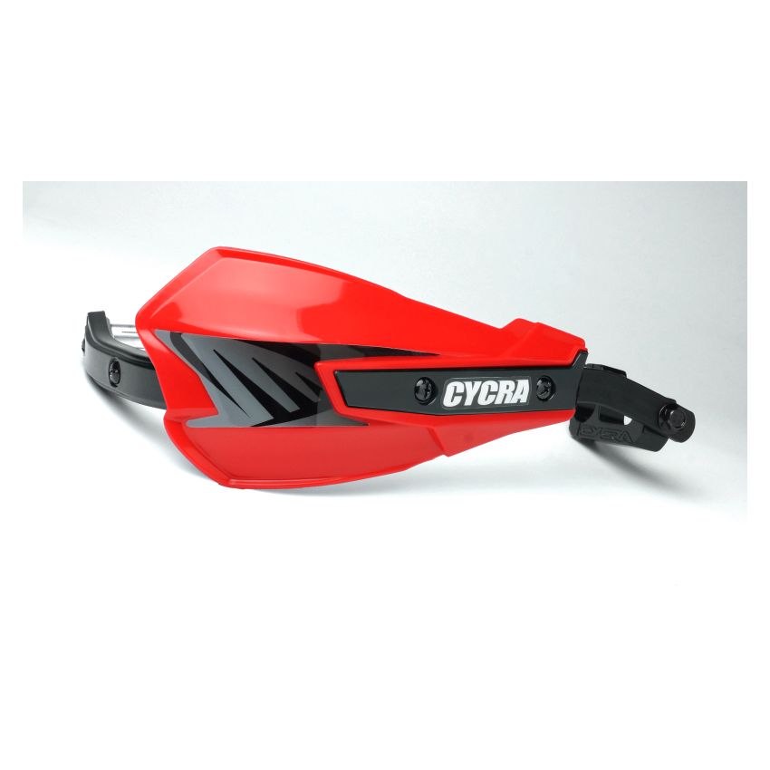 Cycra 1CYC-7801-32 Vortex Hand Guard/w Universal U-Clamps- Red