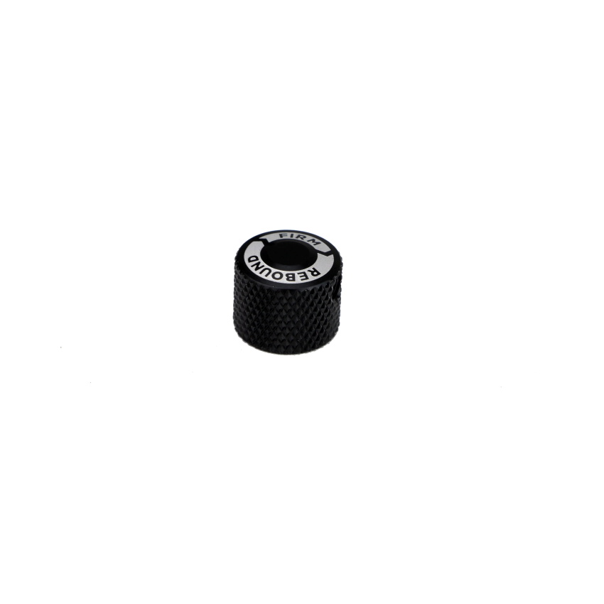 Ridetech 210-35-199-2 Short rebound knob for Ridetech HQ Shocks, aluminum, black.