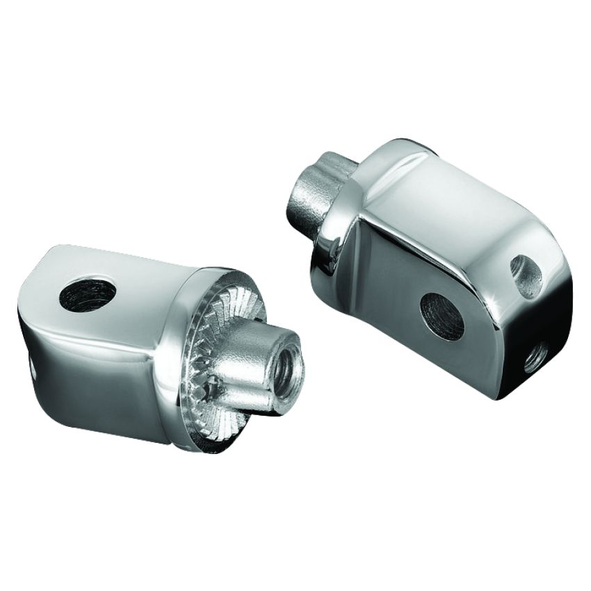 Kuryakyn 8818 Splined Peg Adapter Rear Chrome