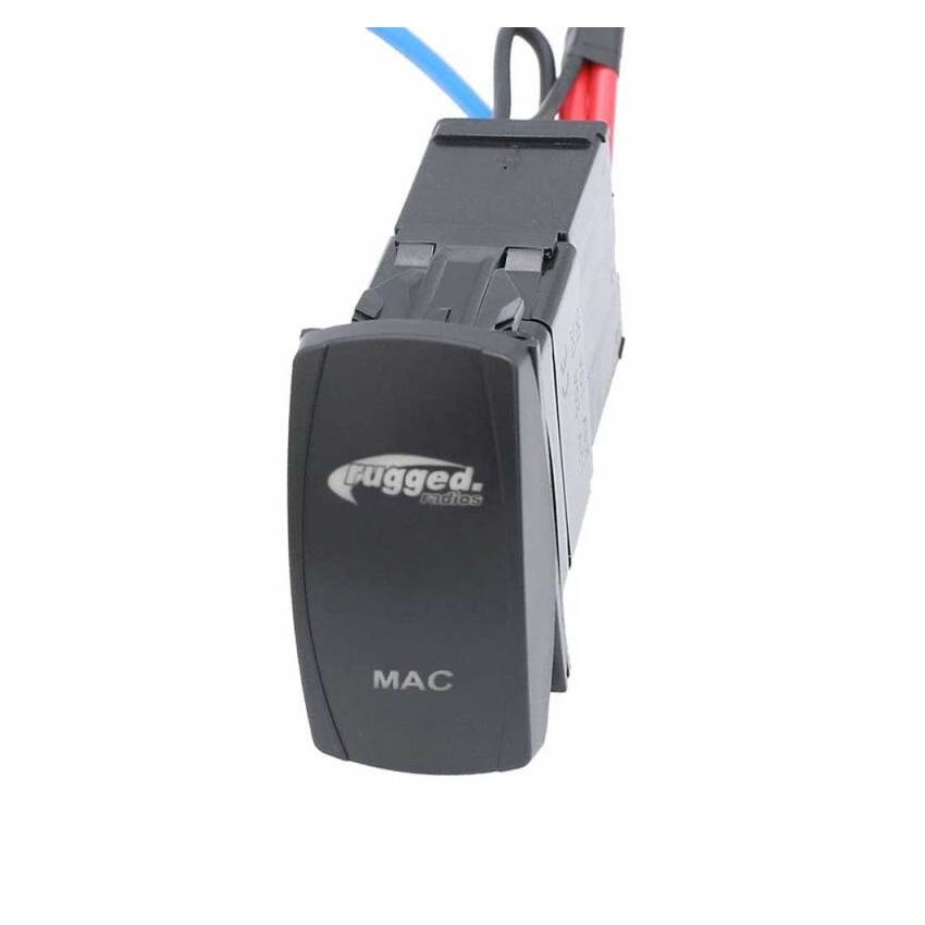 Rugged Radios PH-MAC3 Switch Install Harness for MAC Helmet Air Pumpers