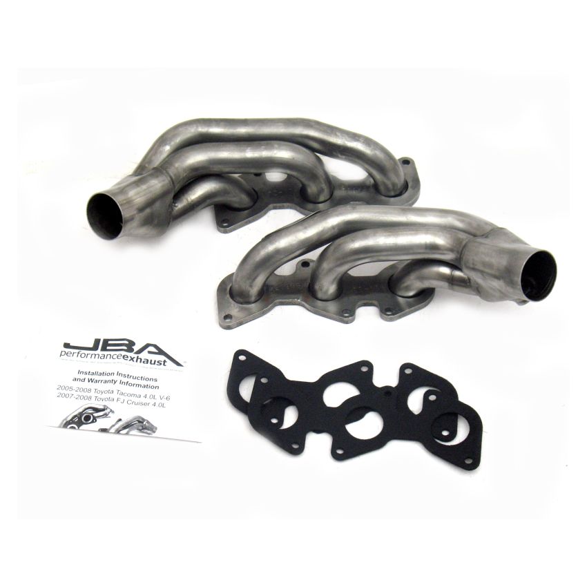 JBA 03-09 Toyota 4.0L V6 w/o A.I.R. 1-1/2in Primary Raw 409SS Cat4Ward Header