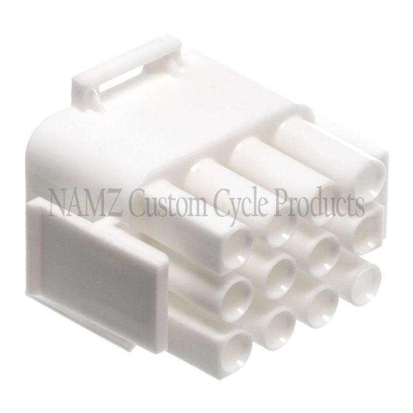 NAMZ NA-350735-1 AMP Mate-N-Lock 12-Position Female Wire Plug Connector w/Wire & Interface Seals