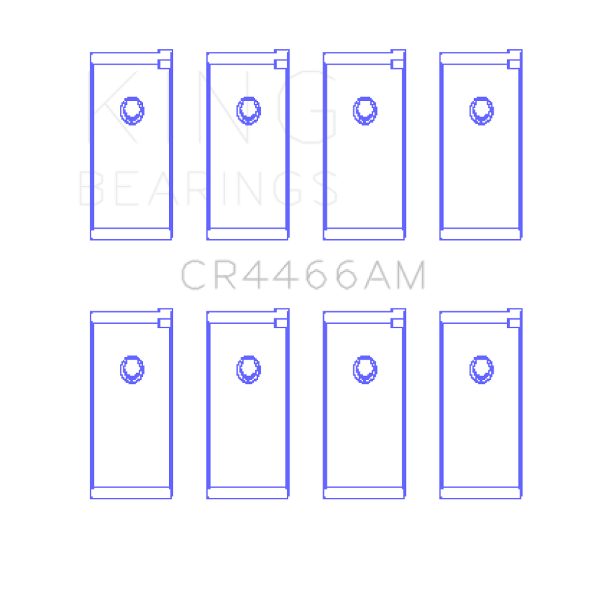 King Mitsubishi 4G52 Connecting Rod Bearing Set