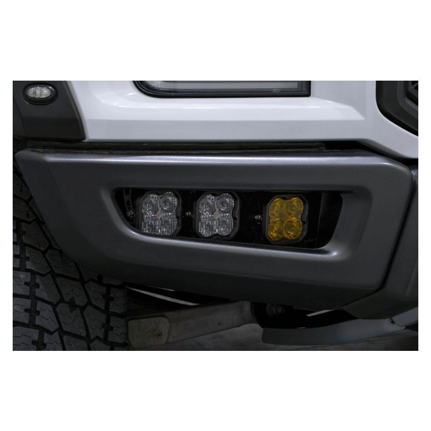 Diode Dynamics DD7361 17-20 Ford Raptor SS3 LED Fog Light Kit - Yellow Max
