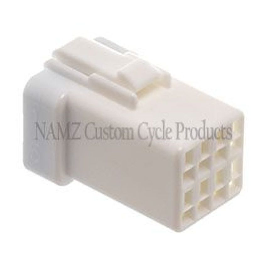 NAMZ NJST-08R JST 8-Position Female Connector Receptacle w/Wire Seal