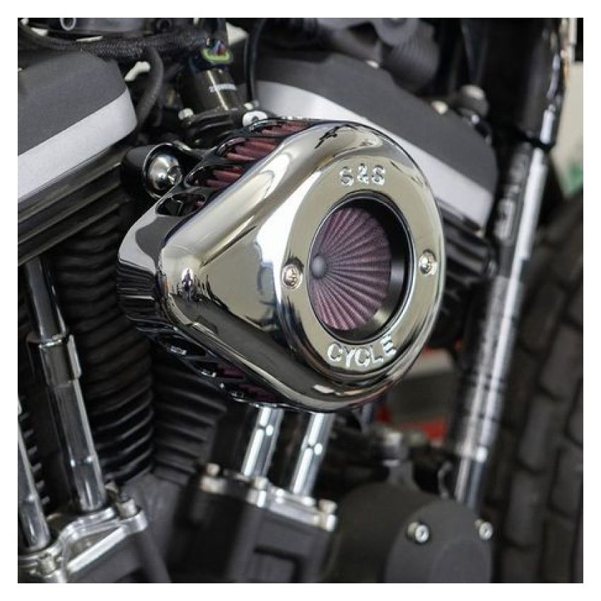 S&S Cycle Air Stinger Teardrop XL - Chrome