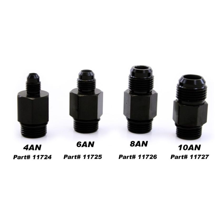 Nitrous Express 8AN Bottle Nipple for Lightning 500 Valve