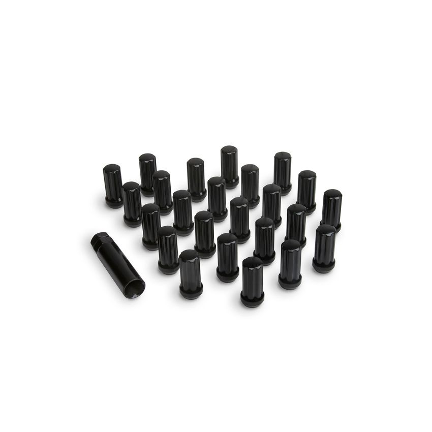 ICON Alloys Lug Nut Kit Black - 14x1.5 - 24 Lug Nuts w/ Key