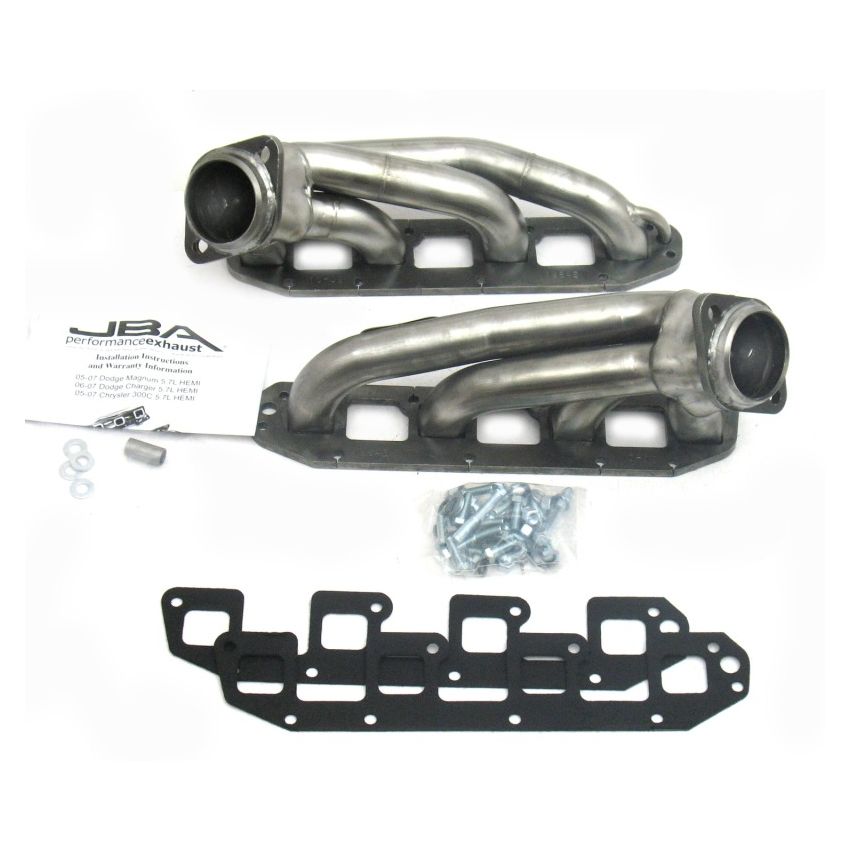 JBA 04-08 Chrysler 5.7L HEMI 1-3/4in Primary Raw 409SS Cat4Ward Header