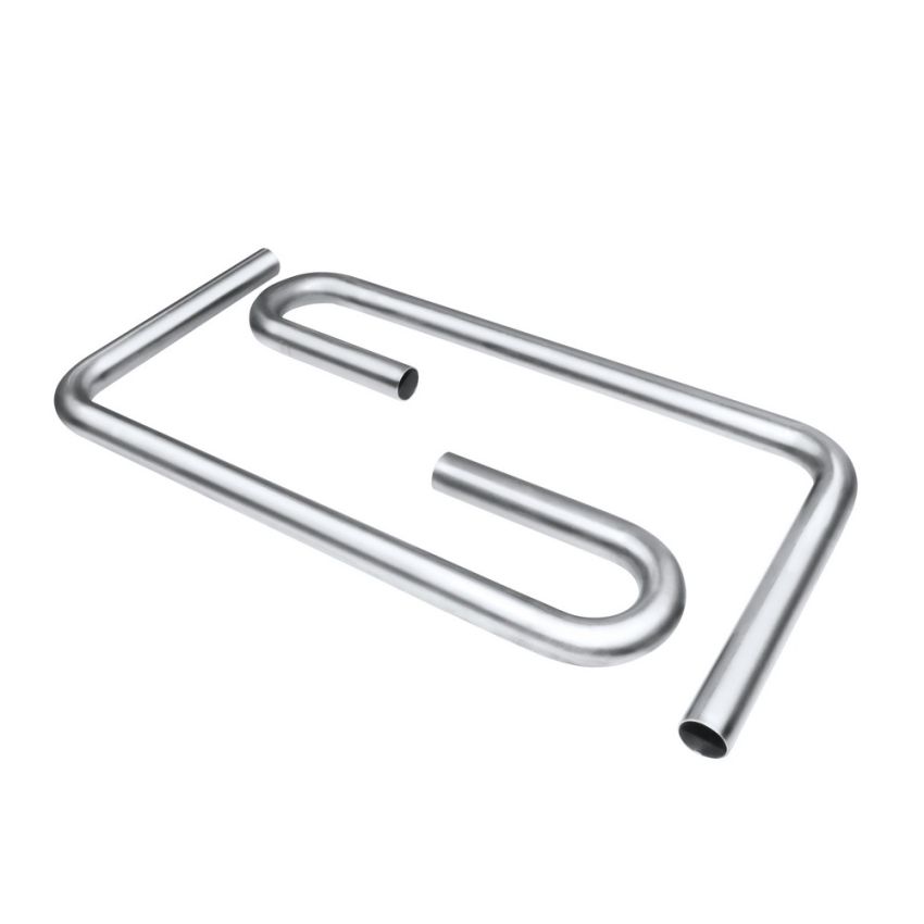 FORTLUFT 4401304 Custom Exhaust Tubing Kit 2 pcs Aluminized Steel Mandrel Bends