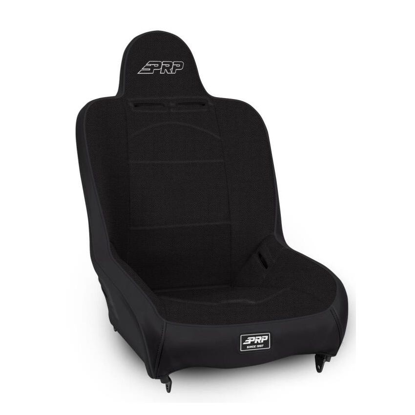 PRP Premier High Back Suspension Seat (Two Neck Slots) - All Black