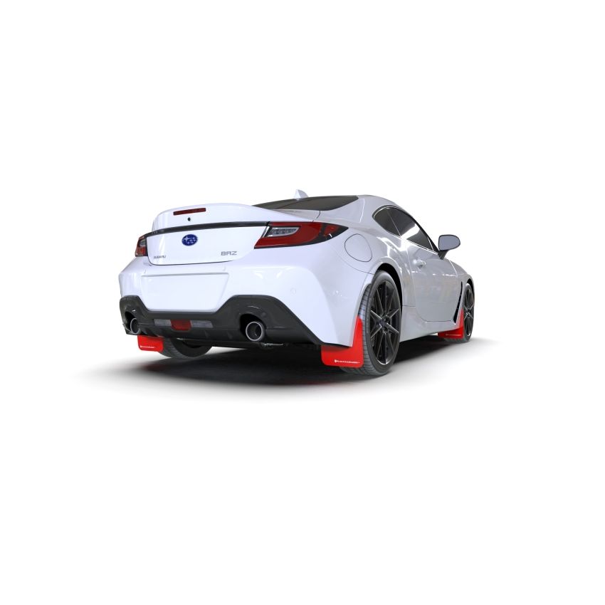 Rally Armor MF99-UR-RD-WH Red Mud Flap/White Logo