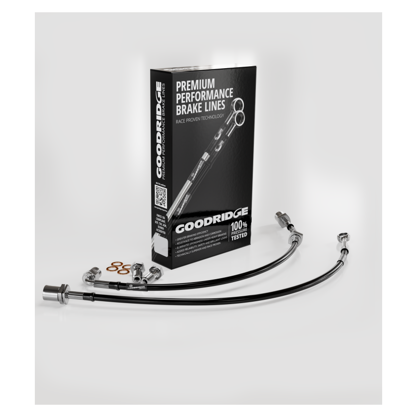 Goodridge 24224F 02-21 Subaru WRX Stainless Steel Front Brake Lines