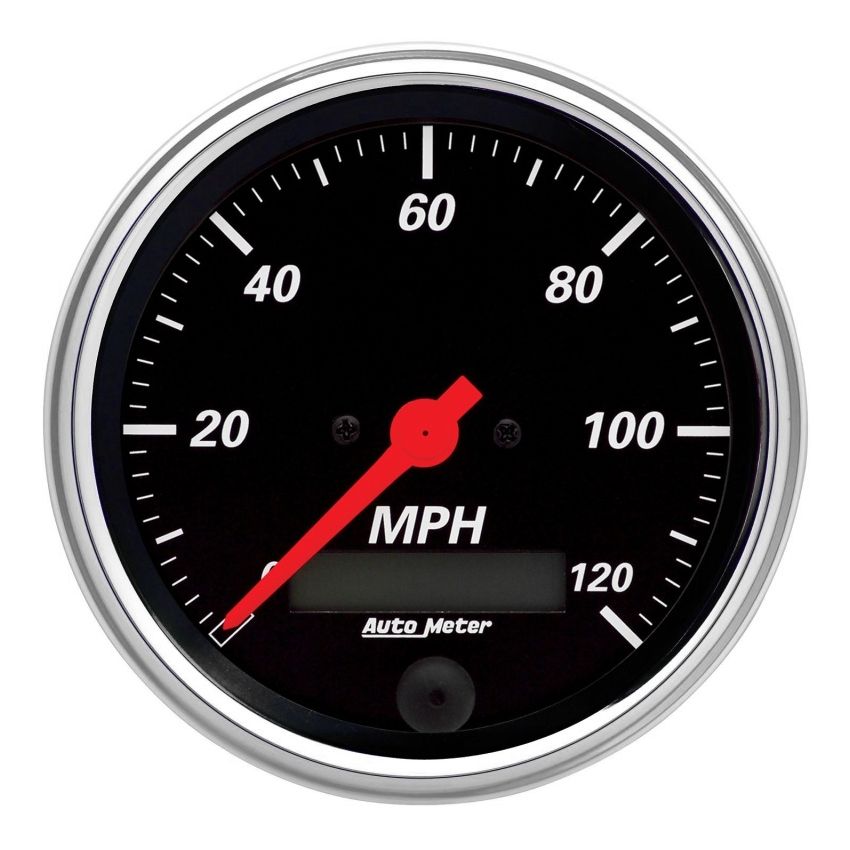 AutoMeter 7025-DB Designer Black 70-72 Chevelle SS/El Camino Dash Kit 6pc Tach/ MPH/ Fuel/ Oil/ WTMP/ Volt