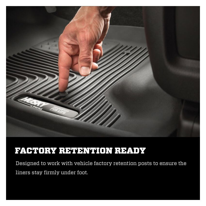 Husky Liners 54891 19-24 Nissan Murano X-Act Contour Rear Floor Liner - Black