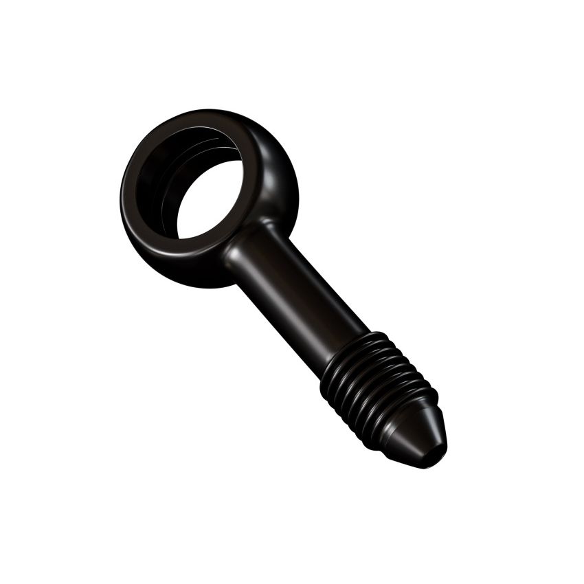 Goodridge PB592-03CBK Straight Banjo Adaptor for 3/8 or M10 Bolt