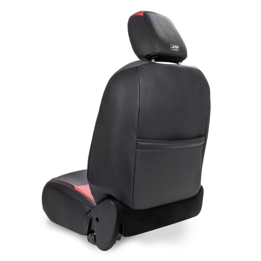 PRP 2018+ Jeep Wrangler JL/2 door/ Non-Rubicon  Front Seat Covers (Pair) - Black/Tan