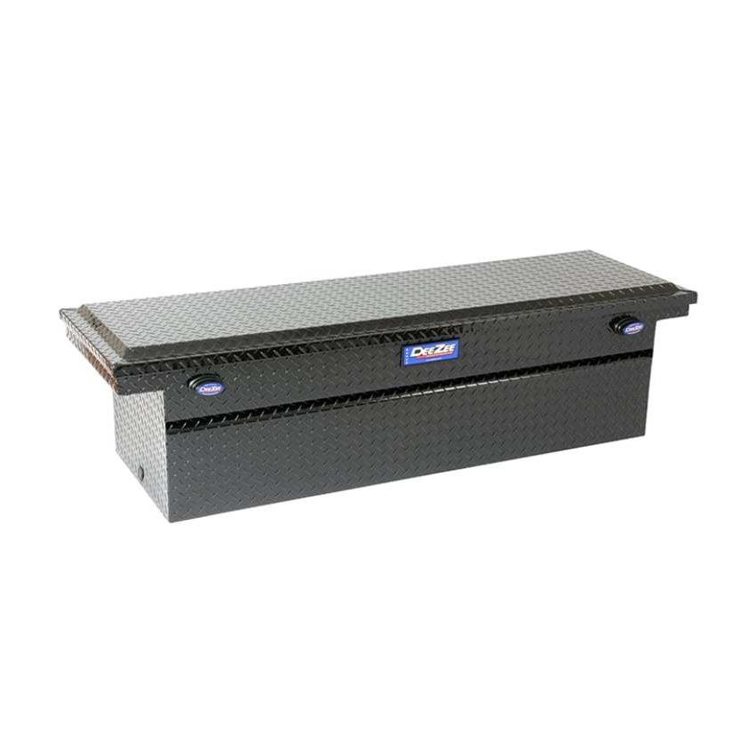 Dee Zee DZ9170LB Deezee Universal Tool Box - Blue Crossover - Single Lid (Low Blk)