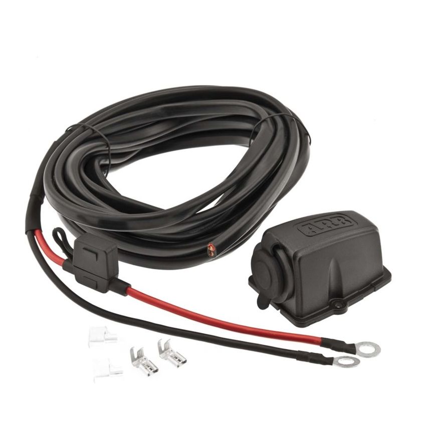 ARB Fridge Wiring Kit 6M W/Threaded Socket