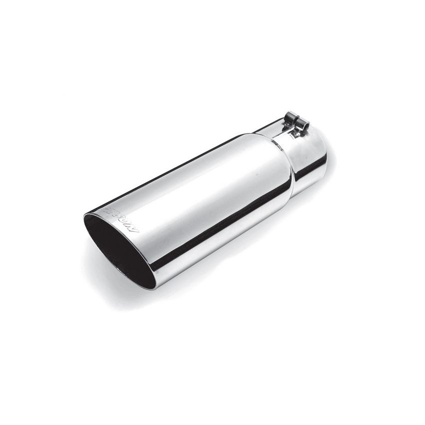 Gibson Performance Exhaust 500372 Stainless Single Wall Angle Exhaust Tip