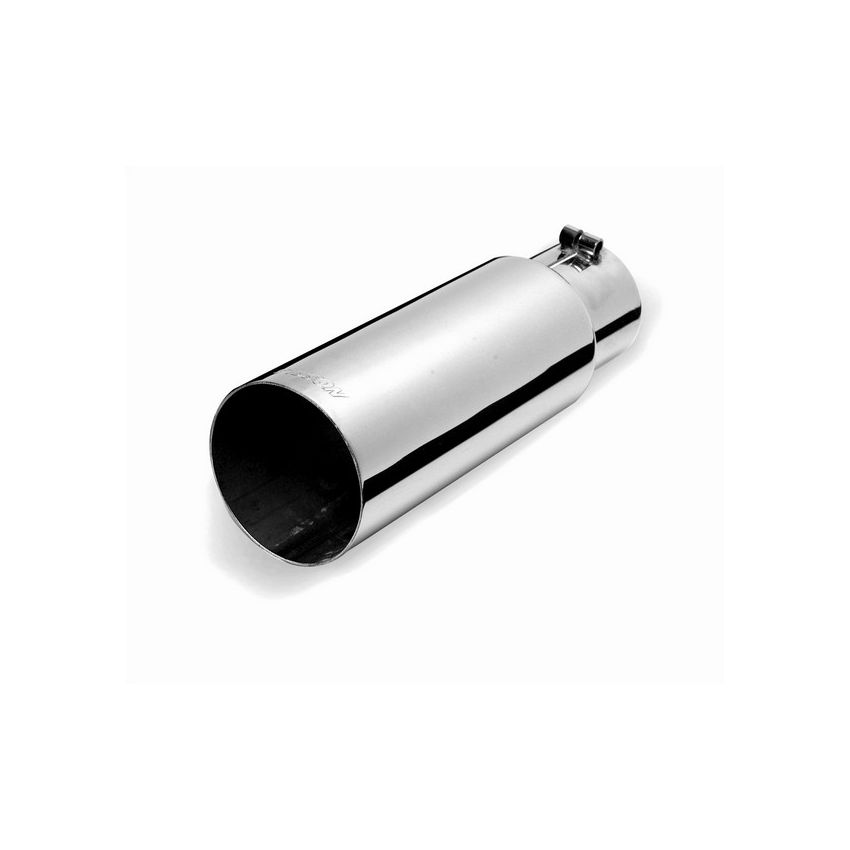 Gibson Performance Exhaust 500639 Stainless Rolled Edge Angle Exhaust Tip