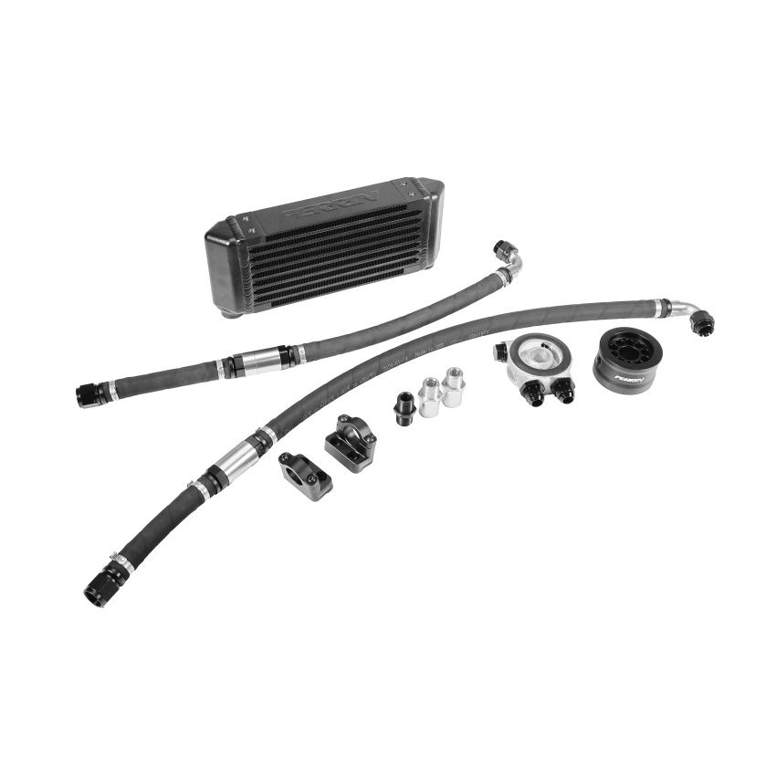 Perrin Performance PSP-OIL-151 Perrin 2015+ Subaru WRX Oil Cooler Kit (Top Mounted)