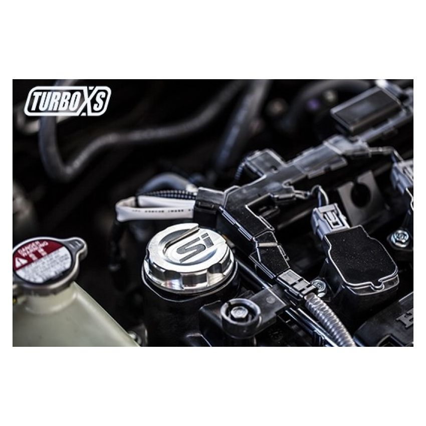 Turbo XS 2016+ Honda Civic Grey Oil Cap