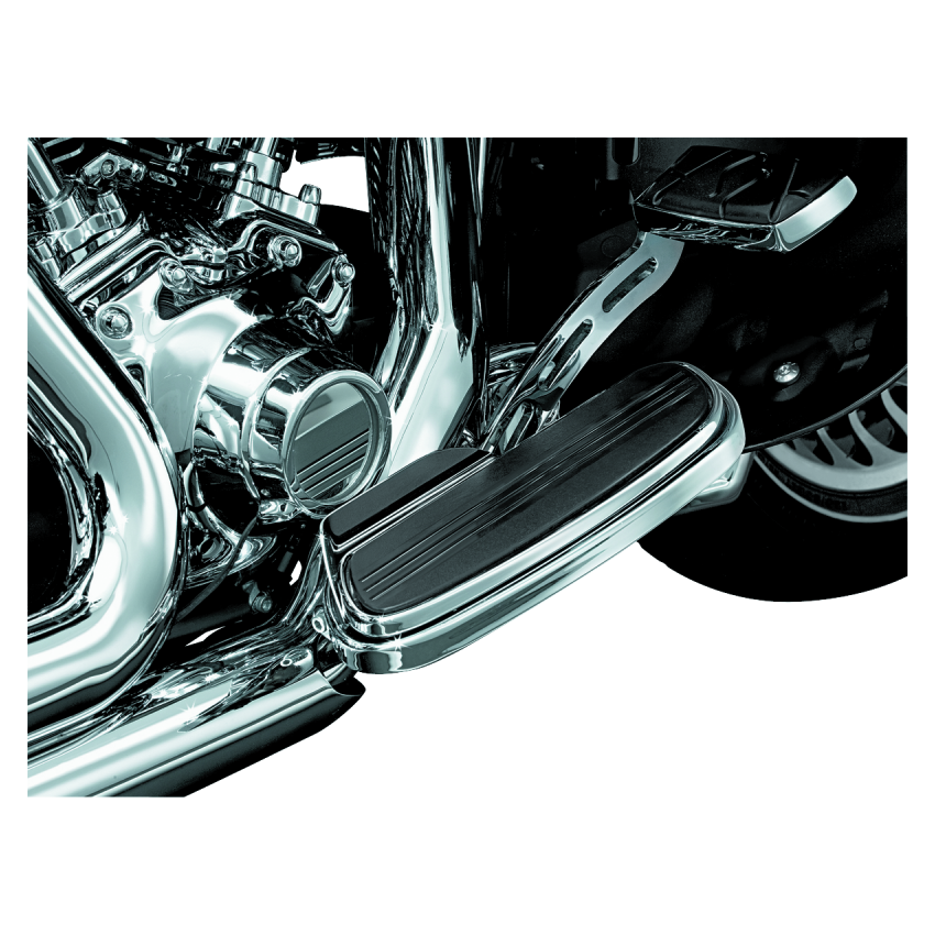 Kuryakyn 7544 Floorboard Exhaust Boot Guard Chrome