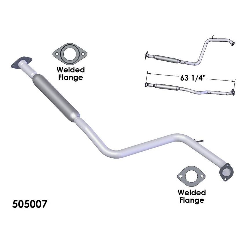OEM Industries 505007 Exhaust Pipe