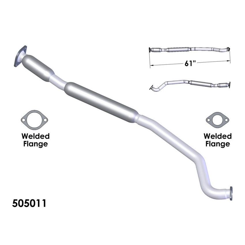 OEM Industries 505011 Exhaust Pipe