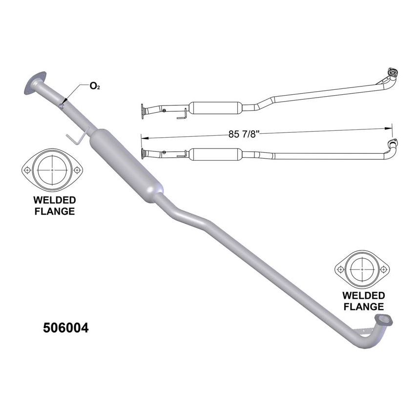 OEM Industries 506004 Exhaust Pipe