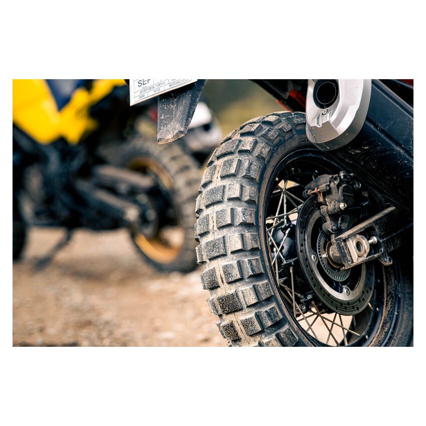 Continental Tire 02405730000 Continental TKC 80 Twinduro M+S - 150/70B18 M/C 70Q TL Rear